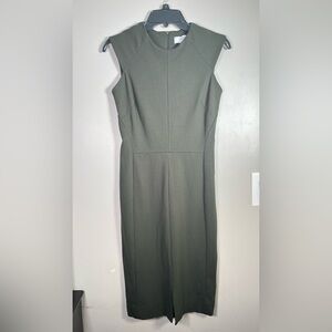 MM Lafleur Gray Sheath Dress for Work